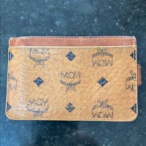 Vintage MCM credit card holder